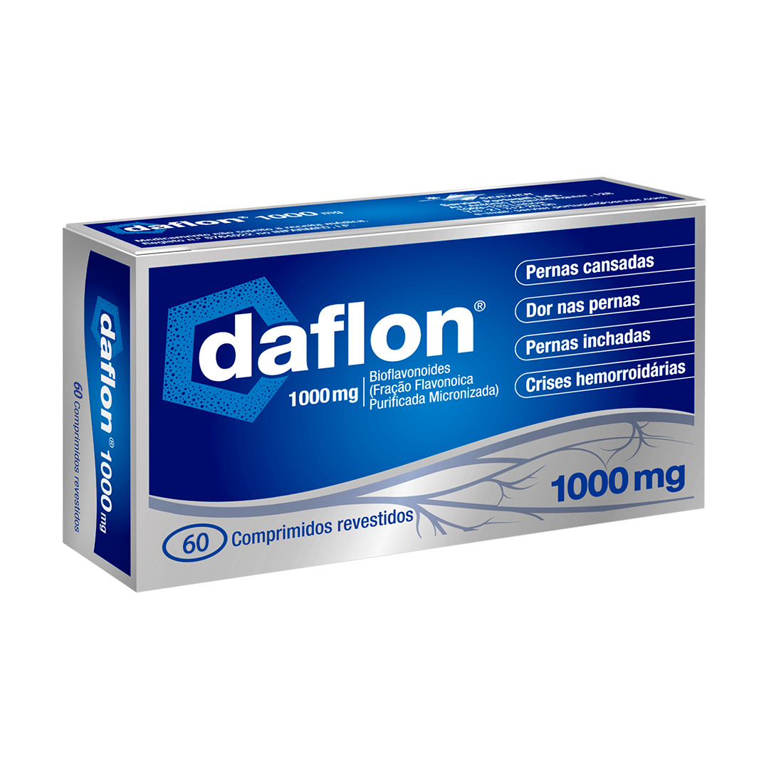 Daflon 1000mg Com 60 Comprimidos - drogariacatarinense