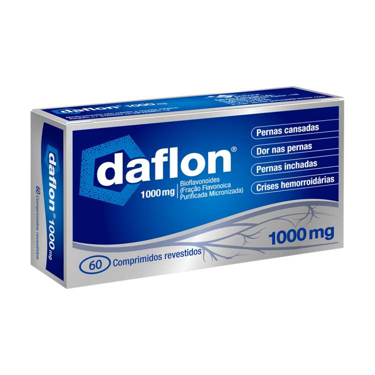 Daflon 1000mg com 60 comprimidos Servier 60 em Promoção é no Buscapé