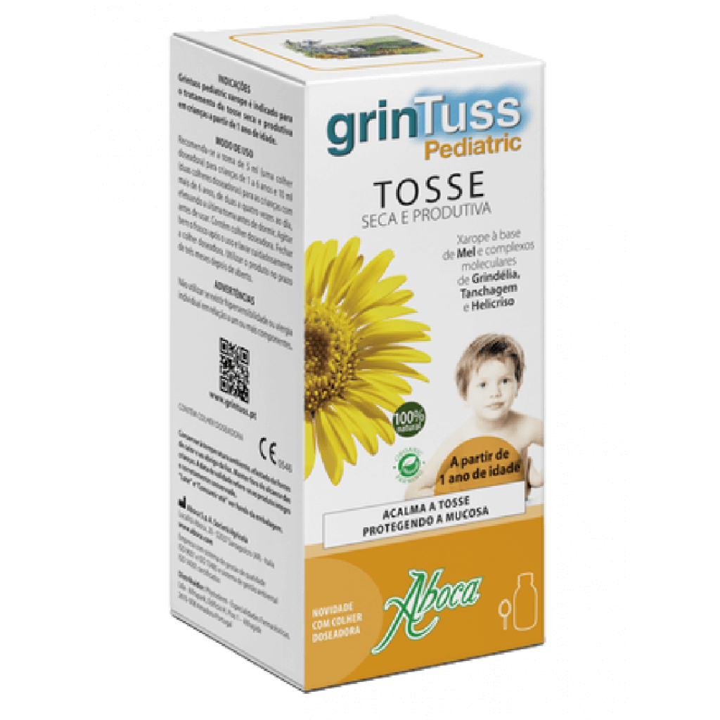 Grintuss Pediatric Xarope Tosse Seca e Produtiva - 180G